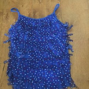 Fringed tank for kids
